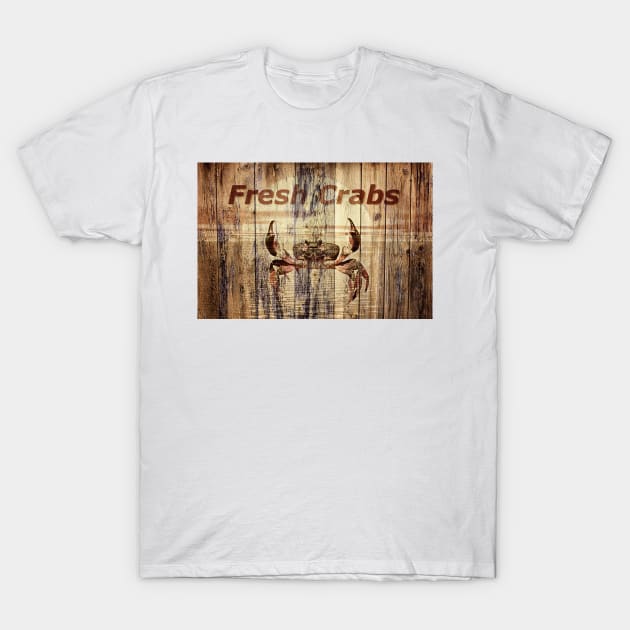 Fresh Crabs - Seafood T-Shirt by JimDeFazioPhotography